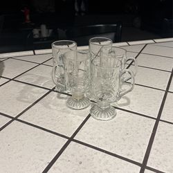 Crystal, Princess House coffee cups