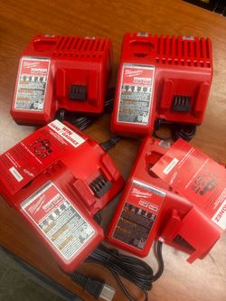 Milwaukee new charger $30 each one