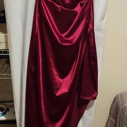 Dress burgundy size S