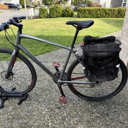Specialized Sirrus (w/ Panniers)