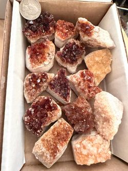 citrine clusters