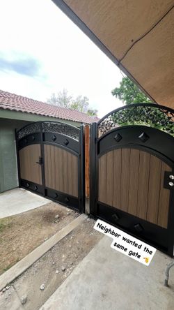Wrought Iron Gate