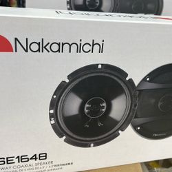 Car Audio 61/2 Speakers. Nakamichi