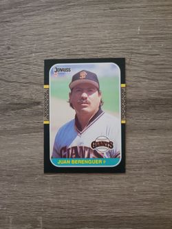 1987 Donruss Juan Berenguer SF Giants Baseball Card