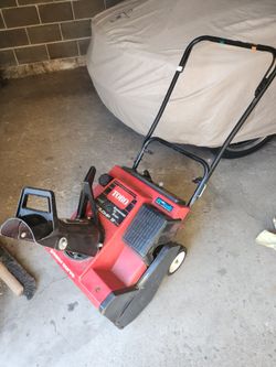 Toro snow blower