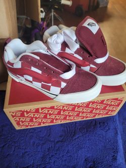 Vans Kids' Knu Skool Suede Low Top Size 1Y