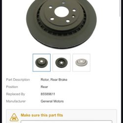 Brake Rotors Brand New