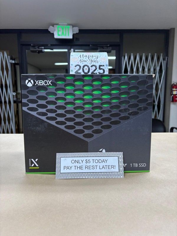 Xbox Series X Game Console New - Pay $1 today and pay the rest later -