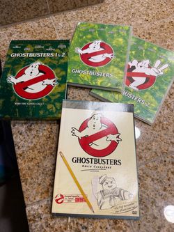 Ghostbusters 1 & 2 Double Feature DVD Gift Set Movie Scrapbook Bill Murray