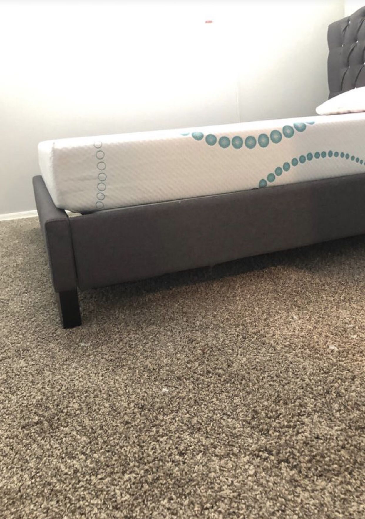 New Bed with head board and bed frames