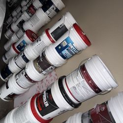 Paint, primer, epoxy, concrete sealant, waterproofer, & more (Check Description For Everything I Have ) 