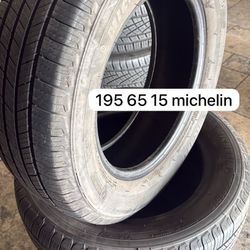 195/65/15 Michellin