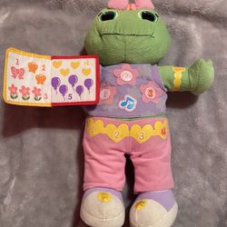 LeapFrog Learning Friend LILY ~ Plush ~ Sings Numbers In English & Spanish WORKS