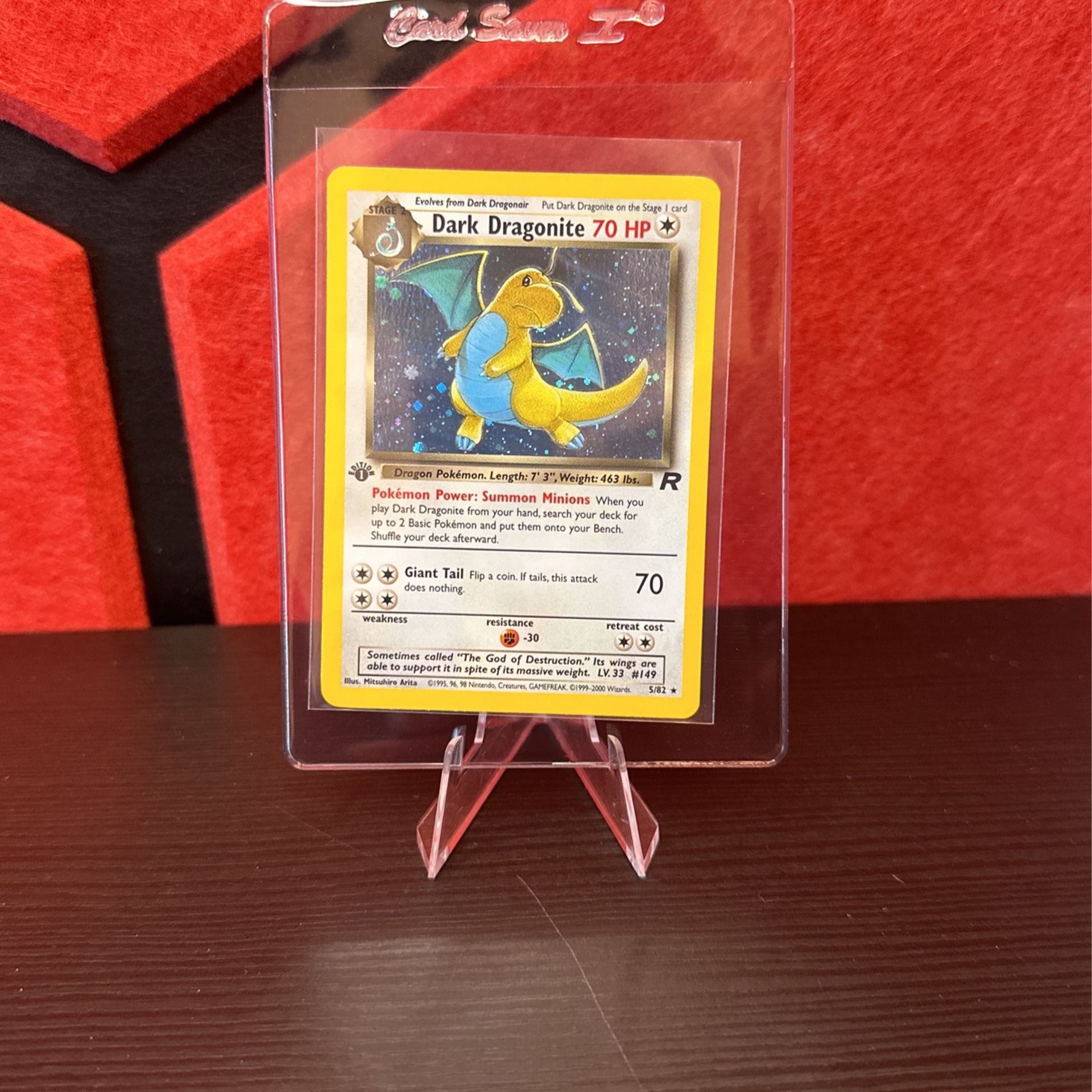 Dark Dragonite Holo 1st Edition - greenwatershopping.com