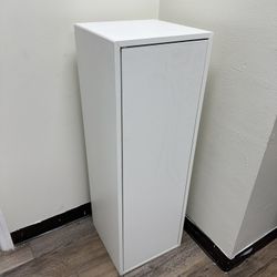 White Cabinet 41inx14in 