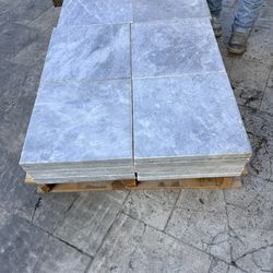 16x16 Tahoe marble pavers (63)pieces or 112 sq ft