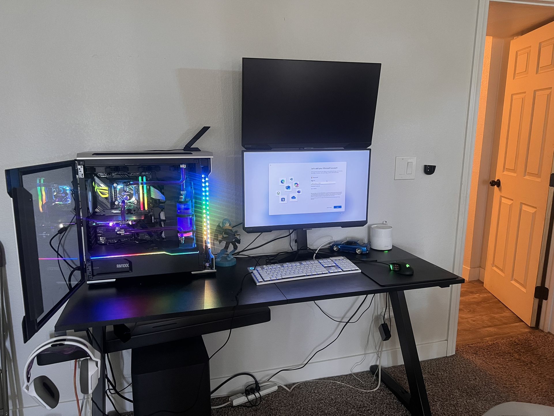 High End Gaming Set Up