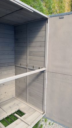 Outside Dog house