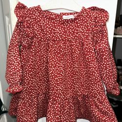 Zara girl top dress sale