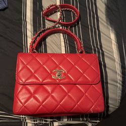 Chanel Trendy Red CC Flap Bag