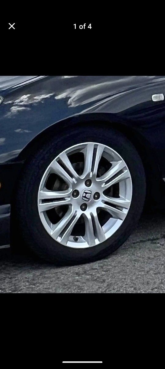 4x100 16" Honda Fit Wheels And Tires  