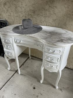 Beautiful table with Marble top 