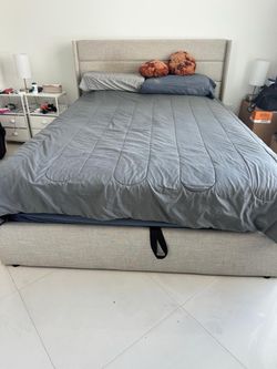 Queen Bed and mattress