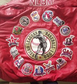 Authentic Negro League Leather Jacket