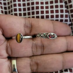 Sterling Silver Vintage Rings