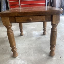 Vintage Wood End/Side Tables 