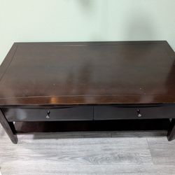 Coffee Table With Drawers 