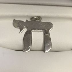 Pendant 925 Silver, Judaica Chai 🇮🇱