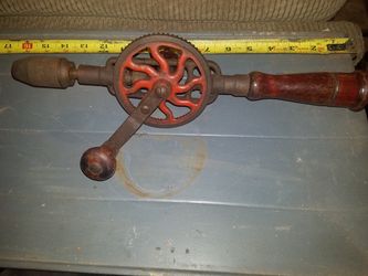 Vintage hand drills