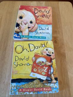 Lot of 2 David board books
