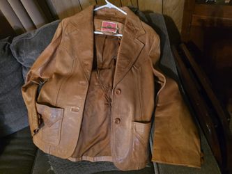 Leather pure vintage jacket
