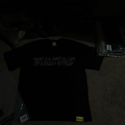Awful lot of cough syrup shirt size small