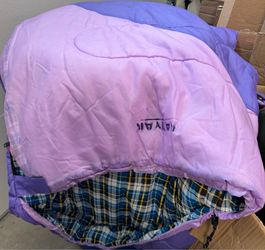 Adult Purple Sleeping Bag