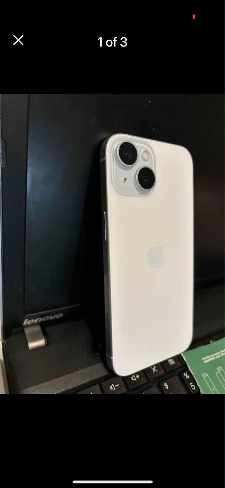 iPhone 15 (128GB) With Case