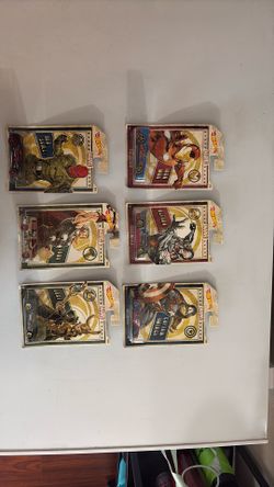 Complete Set Of Avengers Hot Wheels  1-6 