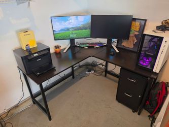 L Shaped Computer Desk
