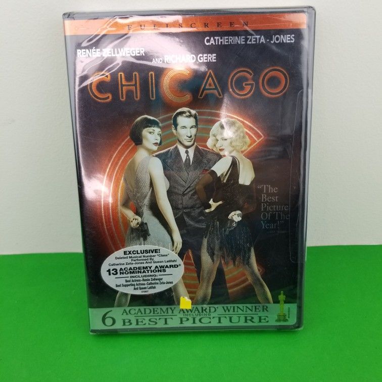 Chicago (DVD, 2003, Fullscreen) BRAND NEW / FACTORY SEALED / NEVER OPENED