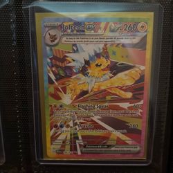 Pokémon TCG Jolteon EX Prismatic Evolutions English 153/131 SIR 