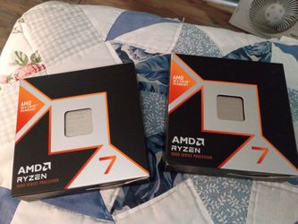 AMD RYZEN processor  7.    (2) Units