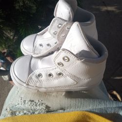 Baby All Star Leather Converse  Size U.S 7
