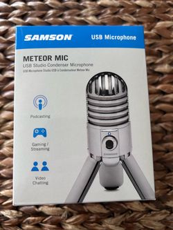 Web Studio System - Camera, light, tripod & Microphone
