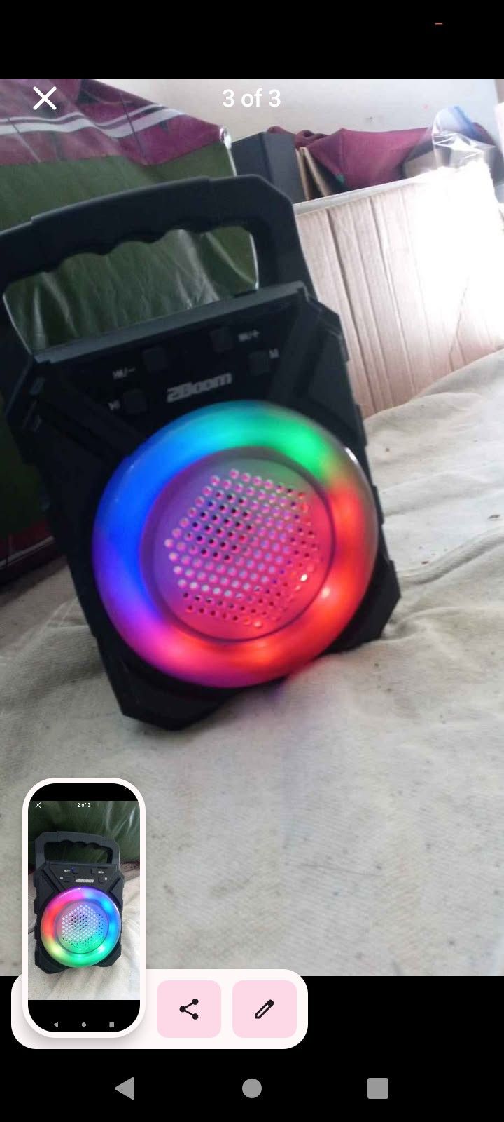 Bluetooth Speaker That Lights Up Different Colors