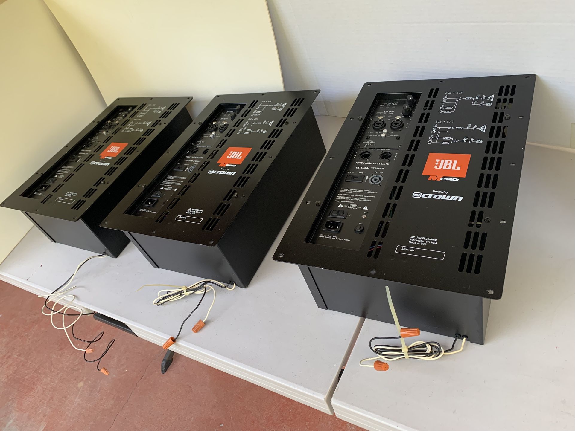 120V JBL MPRO Amplifier Tested and Works Great! – Northridge