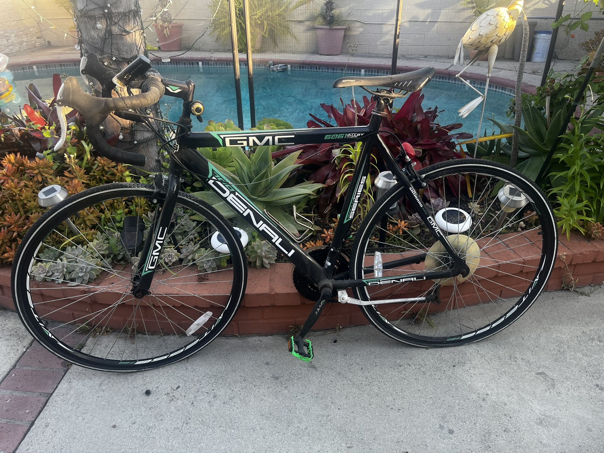 Black GMC Denali Road Bike
