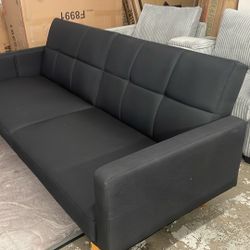 New Black Futon Couch / Free Delivery 