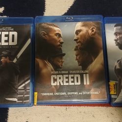 Creed 1,2,3 Blu-ray Edition 